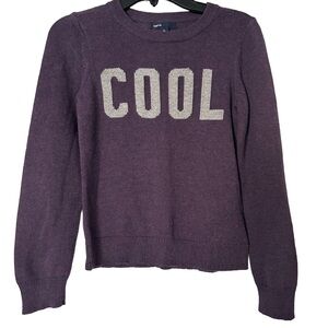 GapKids Purple Sweater. Girls Size L(10)